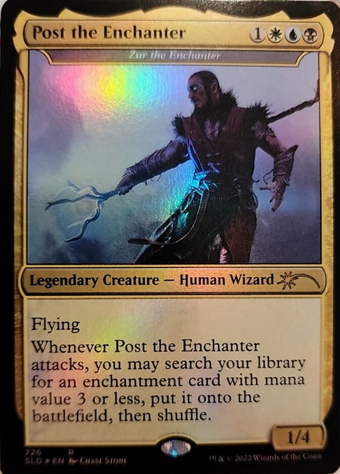 Zur the Enchanter - Post the Enchanter [Secret Lair Drop Promos] | Anubis Games and Hobby