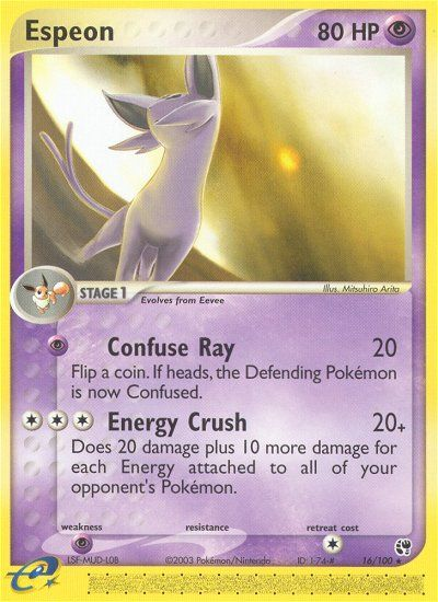 Espeon (16/100) [EX: Sandstorm] | Anubis Games and Hobby