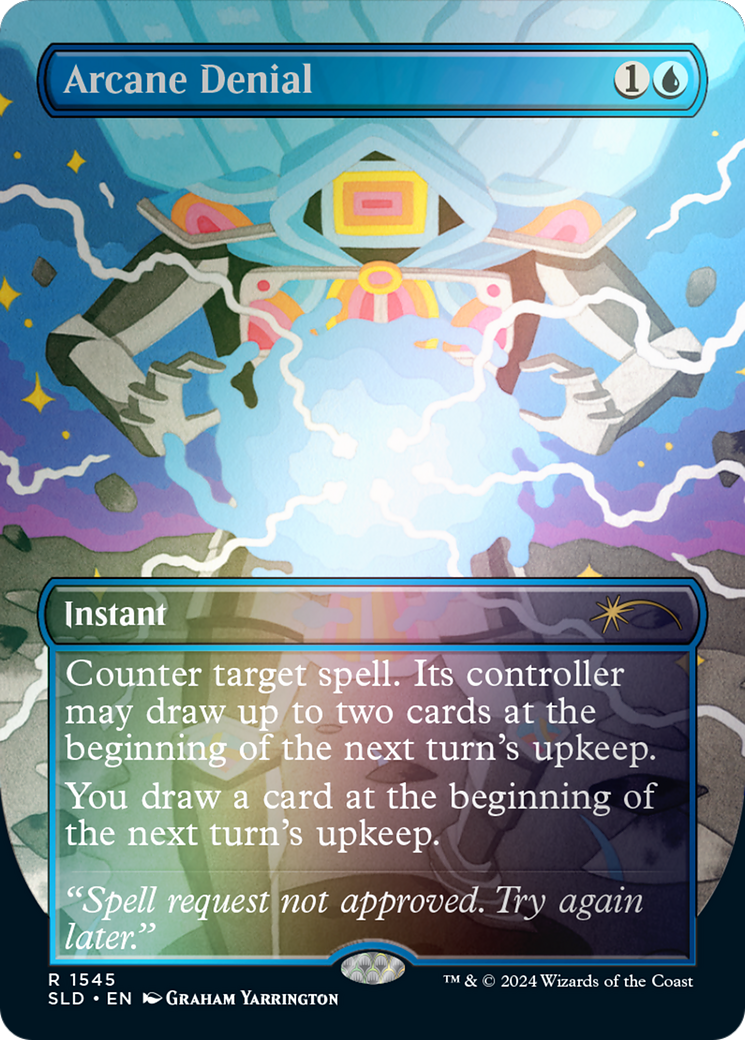 Arcane Denial (Surge Foil) [Marvel Super Heroes Commander] | Anubis Games and Hobby
