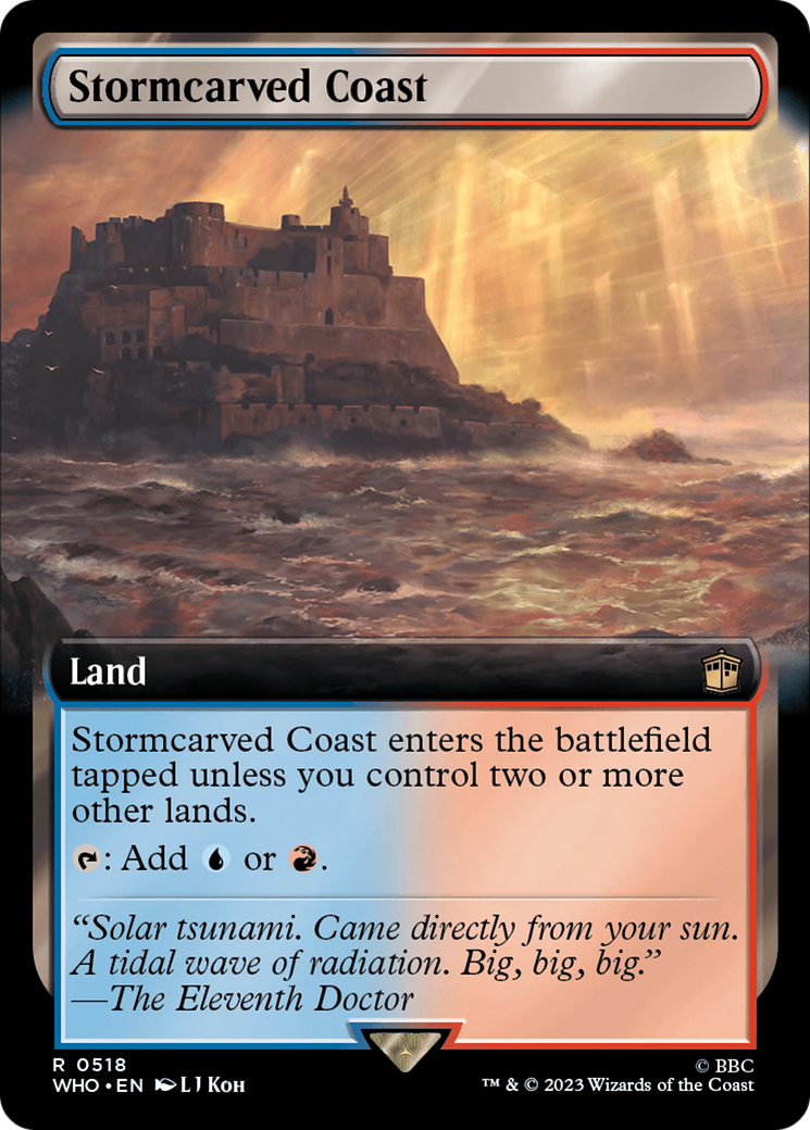 Stormcarved Coast (Extended Art) [Doctor Who] | Anubis Games and Hobby