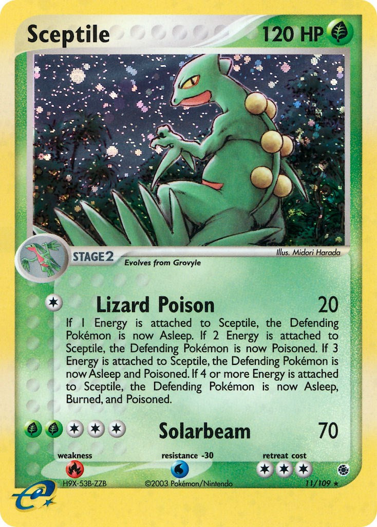Sceptile (11/109) [EX: Ruby & Sapphire] | Anubis Games and Hobby