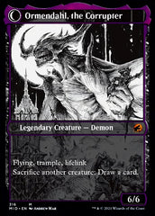 Jerren, Corrupted Bishop // Ormendahl, the Corrupted (Showcase Eternal Night) [Innistrad: Midnight Hunt] | Anubis Games and Hobby