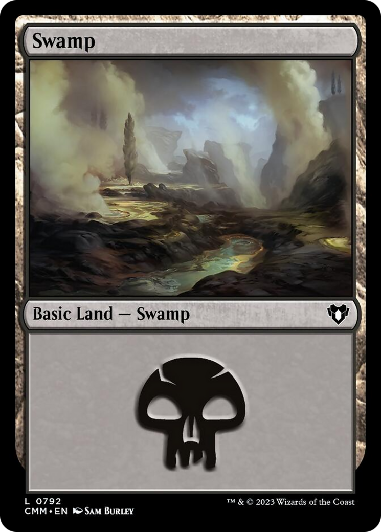 Swamp (792) [Commander Masters] | Anubis Games and Hobby