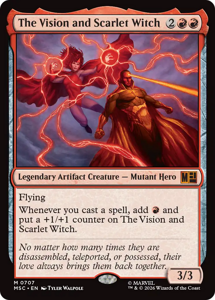 The Vision and Scarlet Witch [Marvel Super Heroes Commander] | Anubis Games and Hobby