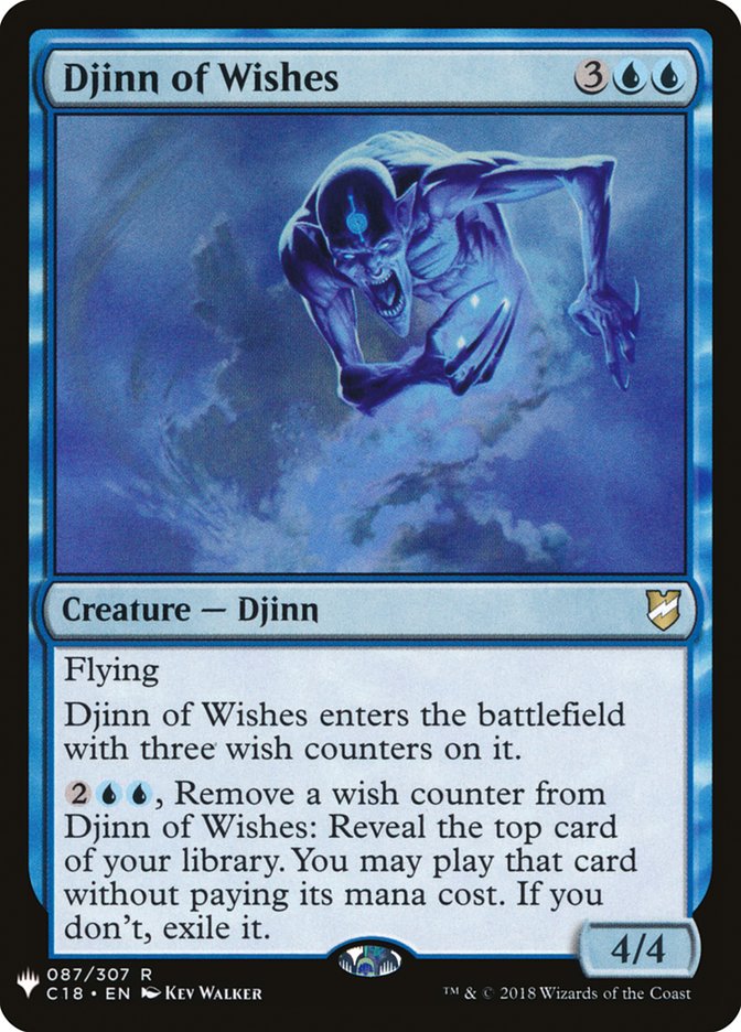 Djinn of Wishes [Mystery Booster] | Anubis Games and Hobby