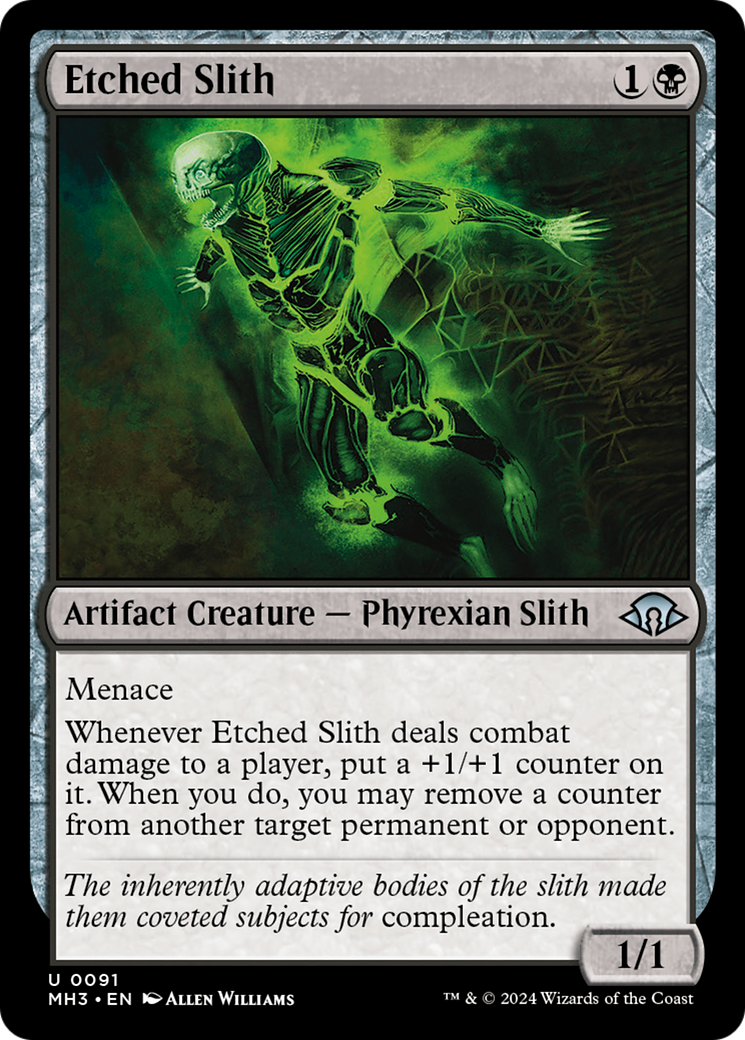 Etched Slith [Modern Horizons 3] | Anubis Games and Hobby