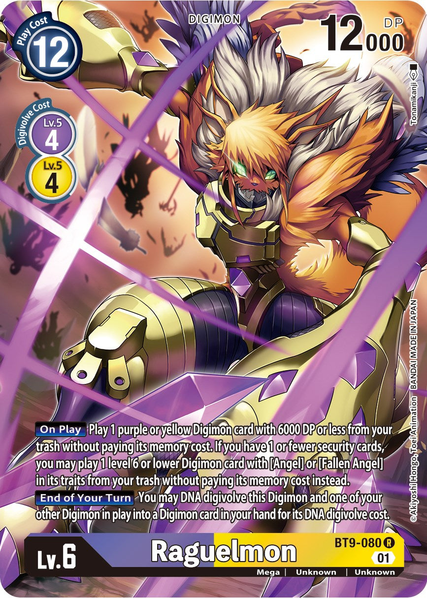 Raguelmon [BT9-080] (Alternate Art) [X Record] | Anubis Games and Hobby