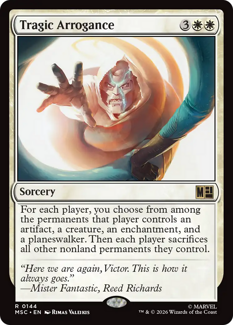Tragic Arrogance [Marvel Super Heroes Commander] | Anubis Games and Hobby