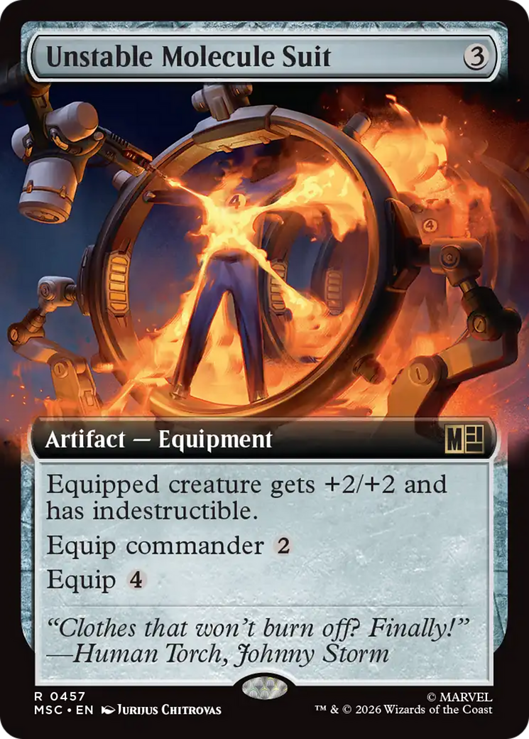 Unstable Molecule Suit (Extended Art) [Marvel Super Heroes Commander] | Anubis Games and Hobby