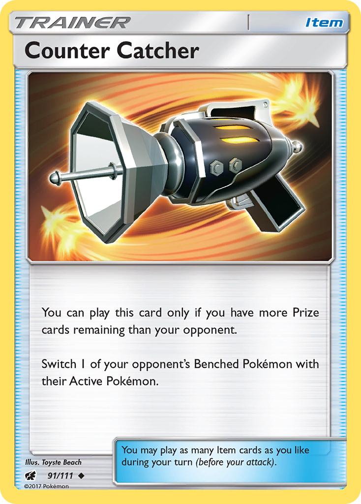 Counter Catcher (91/111) [Sun & Moon: Crimson Invasion] | Anubis Games and Hobby