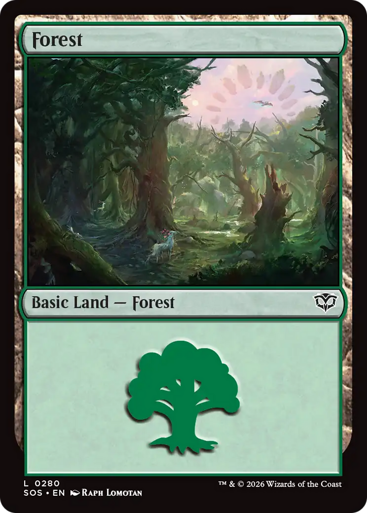 Forest (0280) [Secrets of Strixhaven] | Anubis Games and Hobby