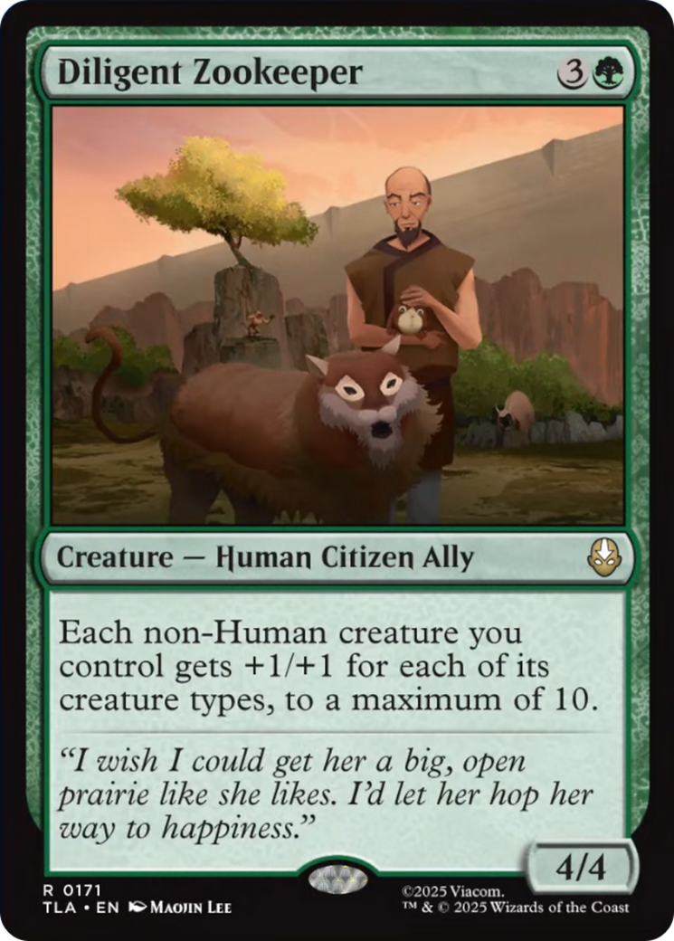 Diligent Zookeeper [Avatar: The Last Airbender] | Anubis Games and Hobby