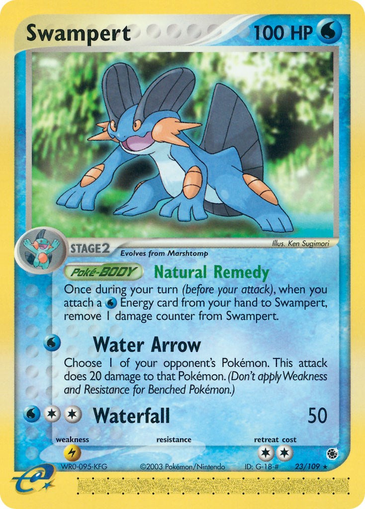 Swampert (23/109) [EX: Ruby & Sapphire] | Anubis Games and Hobby