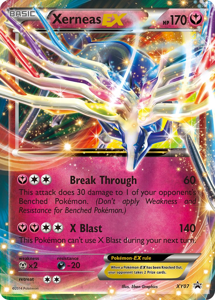 Xerneas EX (XY07) [XY: Black Star Promos] | Anubis Games and Hobby