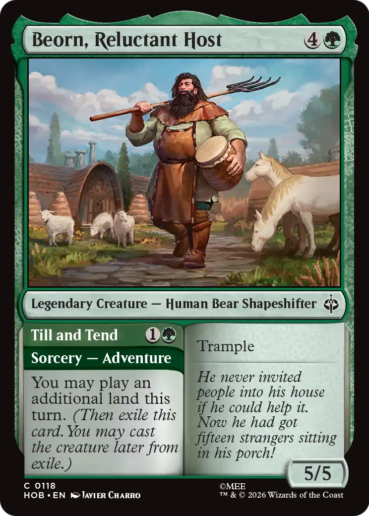 Beorn, Reluctant Host [The Hobbit] | Anubis Games and Hobby