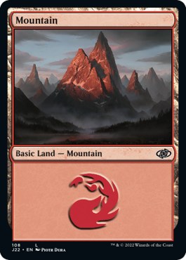Mountain (108) [Jumpstart 2022] | Anubis Games and Hobby