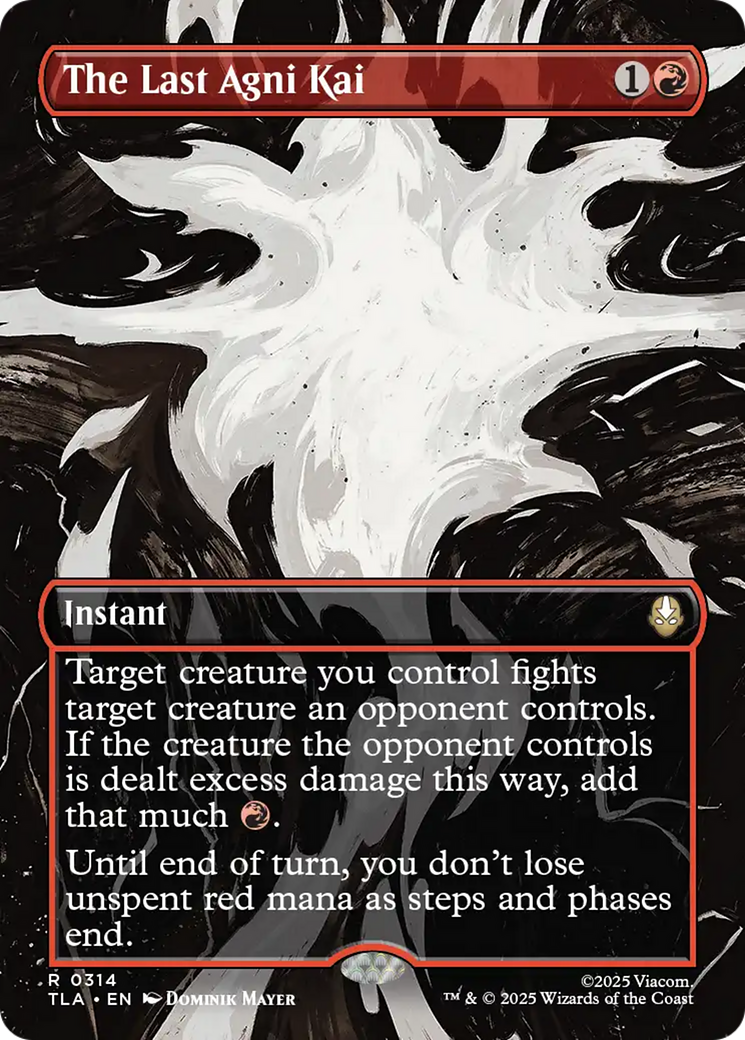 The Last Agni Kai (Borderless) [Avatar: The Last Airbender] | Anubis Games and Hobby