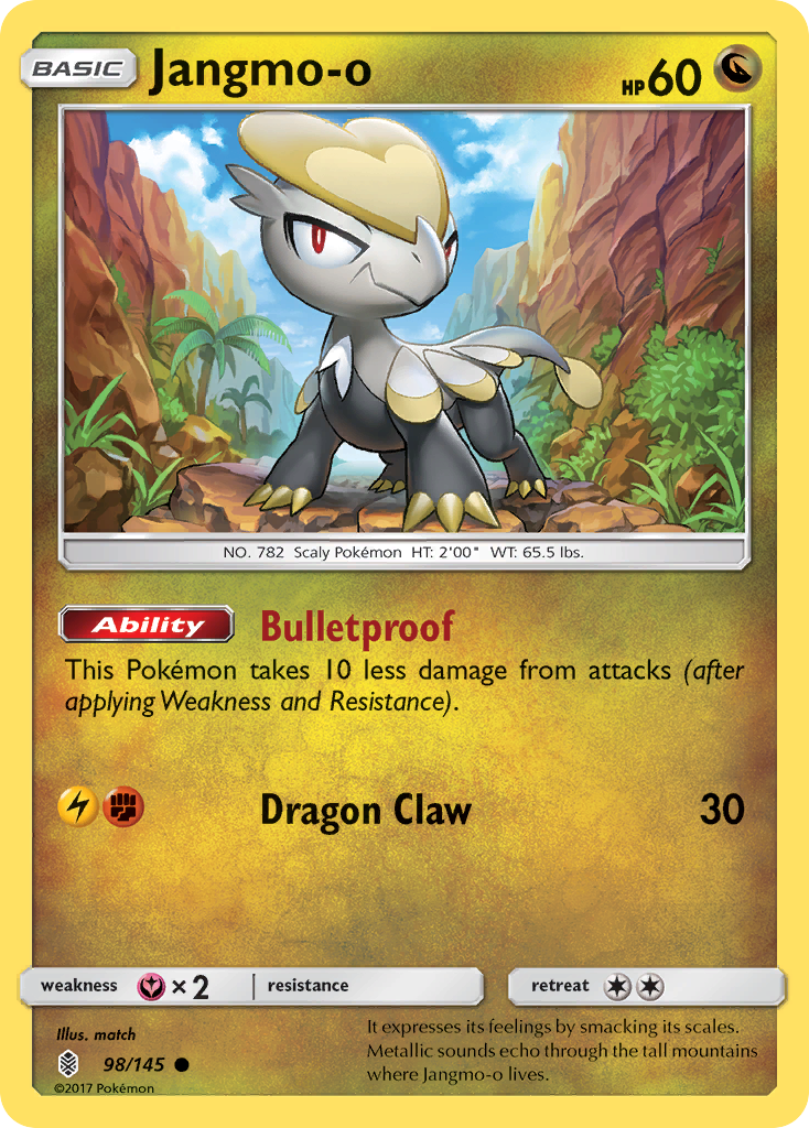 Jangmo-o (98/145) [Sun & Moon: Guardians Rising] | Anubis Games and Hobby