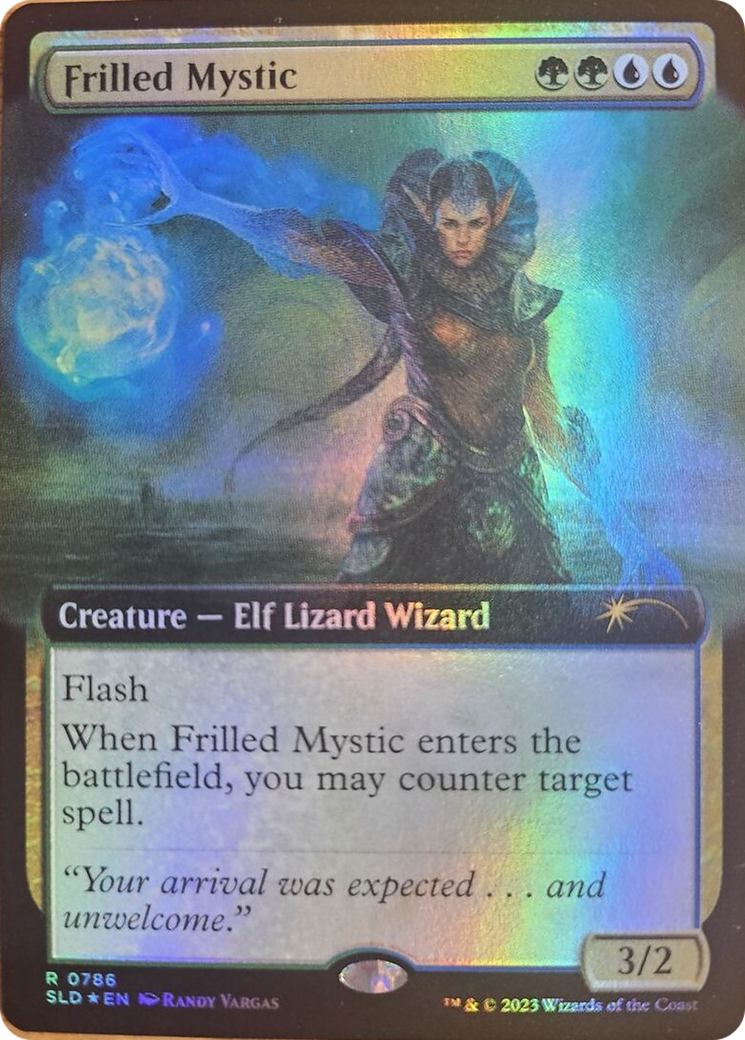 Frilled Mystic (Extended Art) [Secret Lair Drop Series] | Anubis Games and Hobby