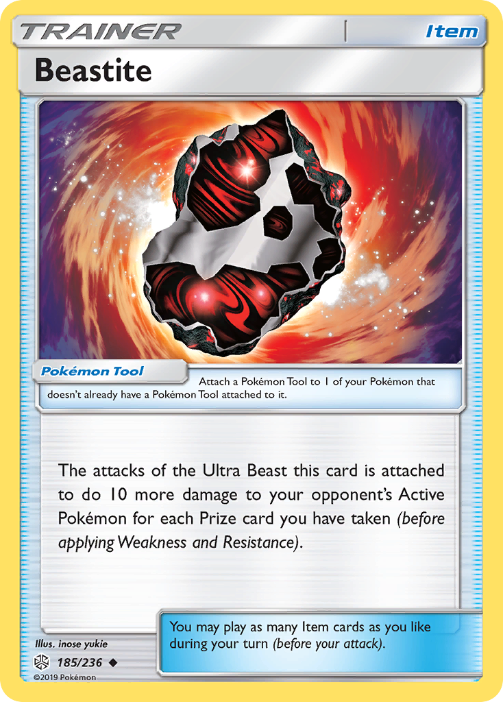 Beastite (185/236) [Sun & Moon: Cosmic Eclipse] | Anubis Games and Hobby