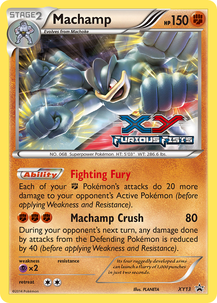 Machamp (XY13) [XY: Black Star Promos] | Anubis Games and Hobby