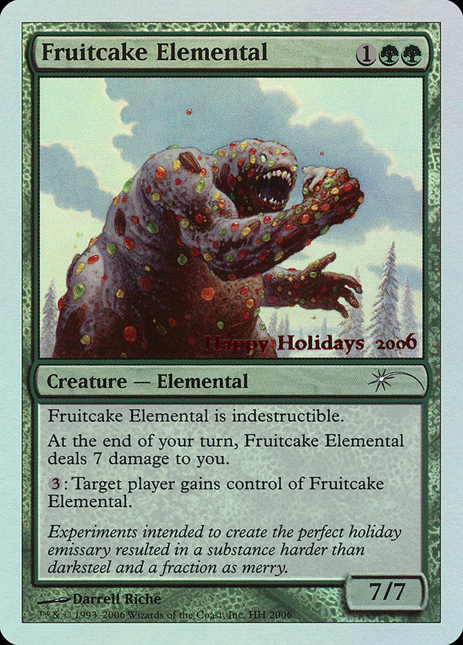 Fruitcake Elemental [Happy Holidays] | Anubis Games and Hobby