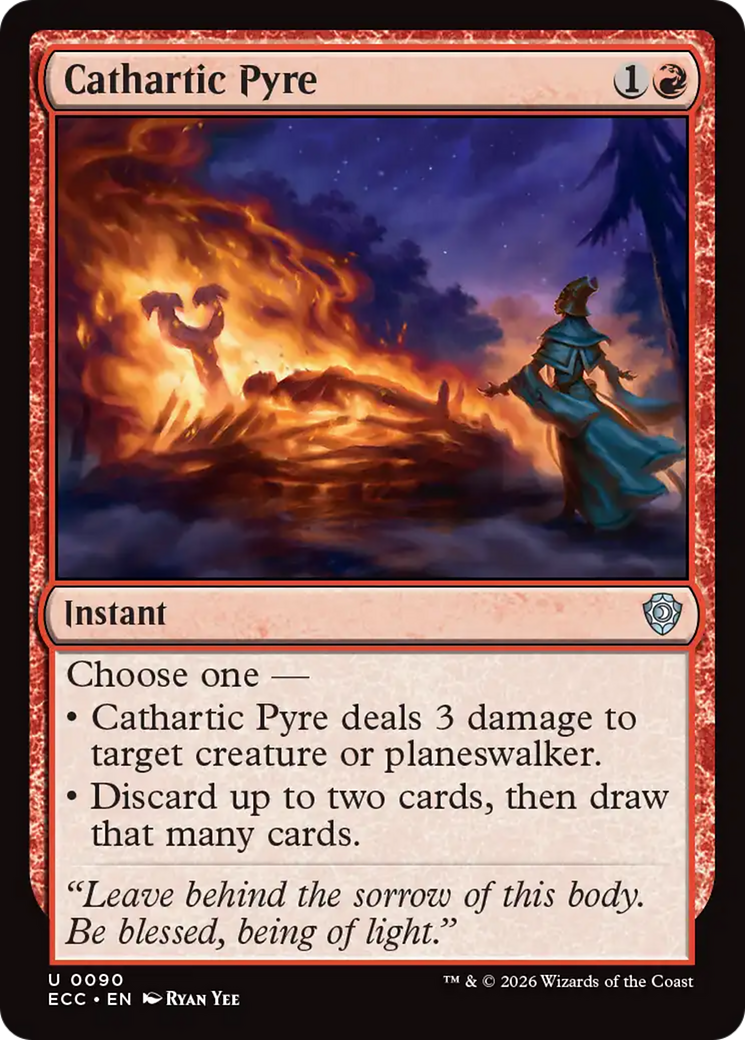 Cathartic Pyre [Lorwyn Eclipsed Commander] | Anubis Games and Hobby
