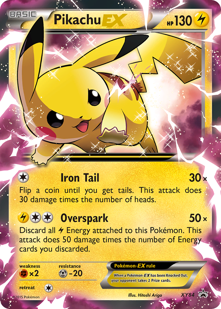 Pikachu EX (XY84) [XY: Black Star Promos] | Anubis Games and Hobby