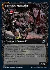 Baneblade Scoundrel // Baneclaw Marauder (Showcase Equinox) [Innistrad: Midnight Hunt] | Anubis Games and Hobby