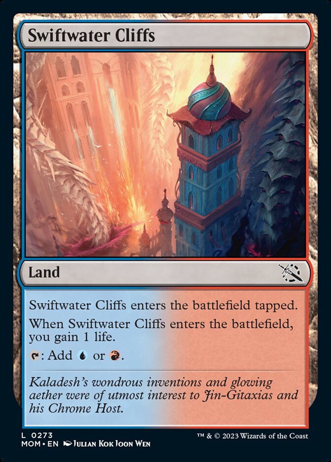 Swiftwater Cliffs [March of the Machine] | Anubis Games and Hobby