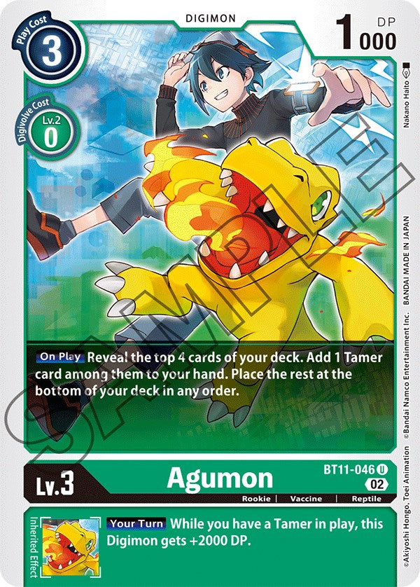 Agumon [BT11-046] [Dimensional Phase] | Anubis Games and Hobby