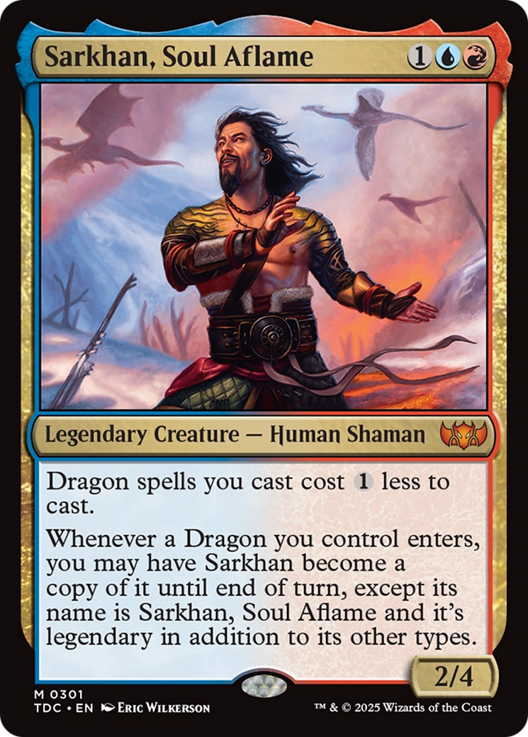 Sarkhan, Soul Aflame [Tarkir: Dragonstorm Commander] | Anubis Games and Hobby