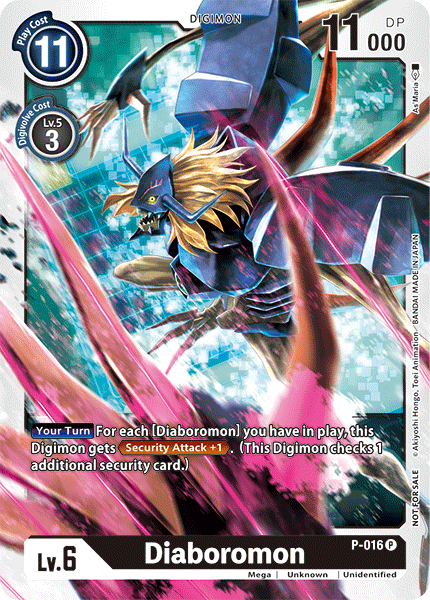 Diaboromon [P-016] [Promotional Cards] | Anubis Games and Hobby