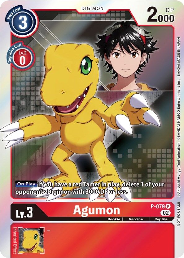 Agumon [P-079] (Digimon Survive Anime Expo 2022) [Promotional Cards] | Anubis Games and Hobby