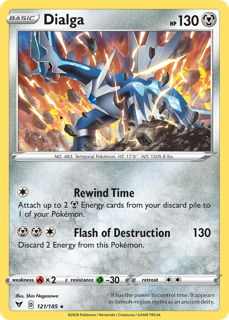 Dialga (121/185) [Sword & Shield: Vivid Voltage] | Anubis Games and Hobby