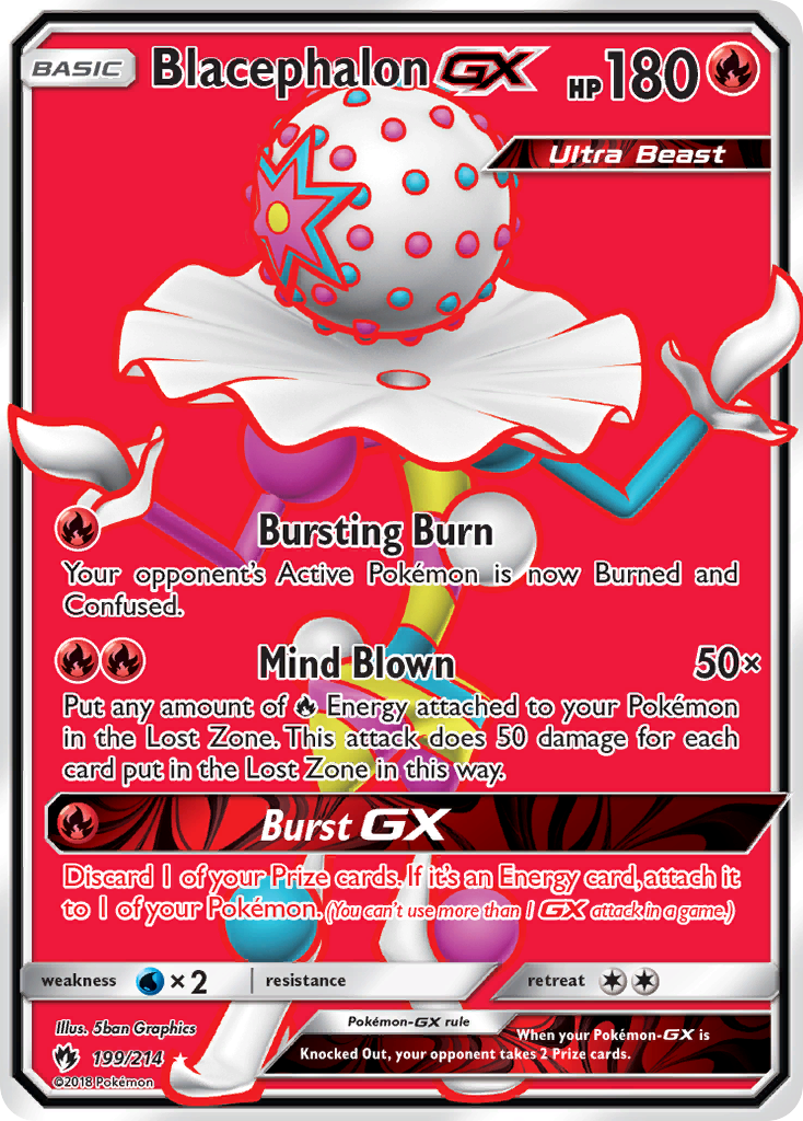 Blacephalon GX (199/214) [Sun & Moon: Lost Thunder] | Anubis Games and Hobby