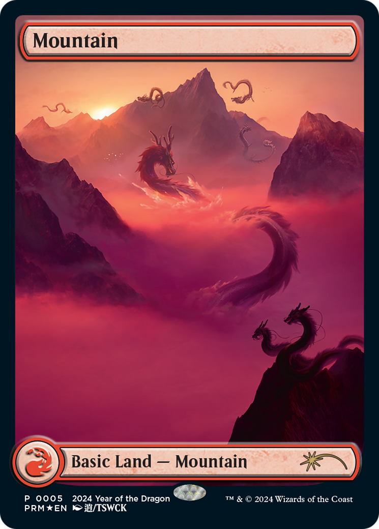 Mountain (Year of the Dragon 2024) [Standard Showdown Promos] | Anubis Games and Hobby