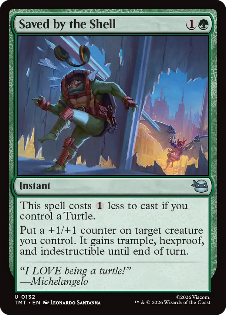 Saved by the Shell [Teenage Mutant Ninja Turtles] | Anubis Games and Hobby