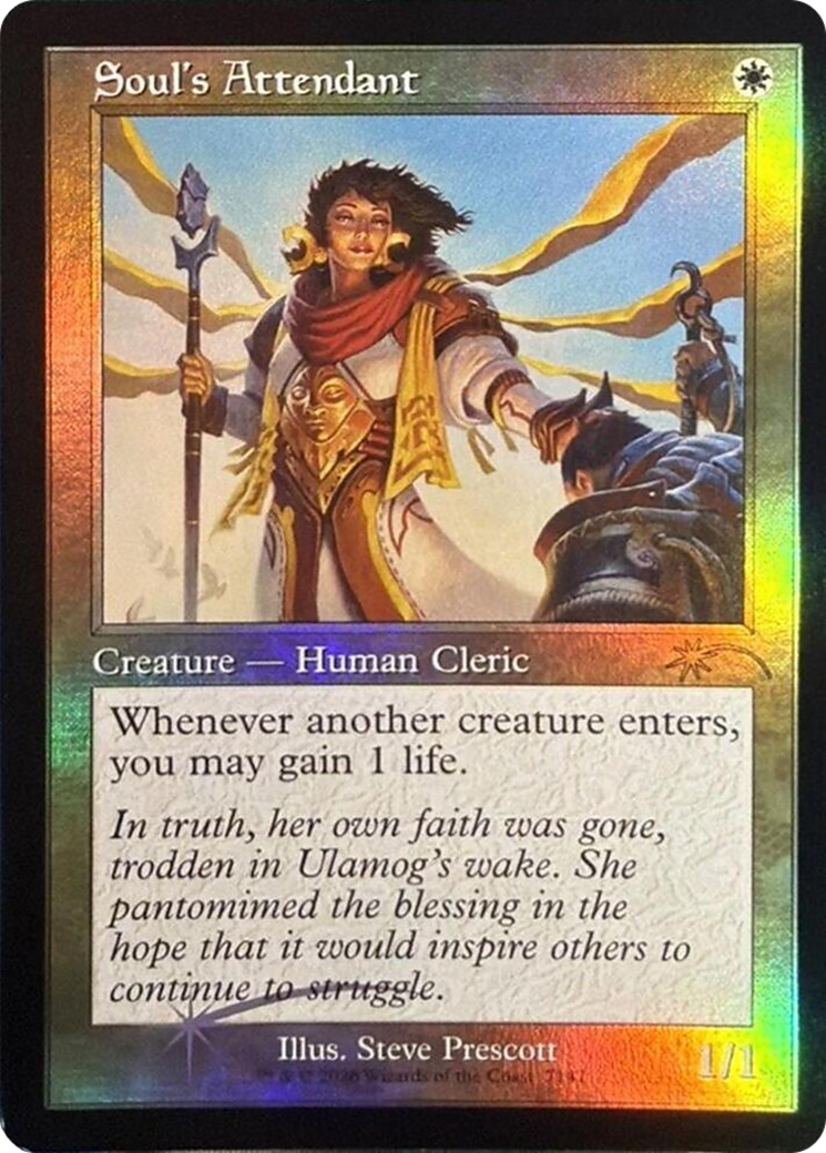 Soul's Attendant (Retro Frame) [Secret Lair Drop Series] | Anubis Games and Hobby
