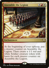 Assemble the Legion [Phyrexia: All Will Be One Commander] | Anubis Games and Hobby