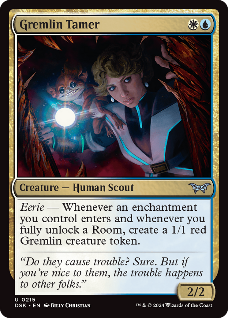 Gremlin Tamer [Duskmourn: House of Horror] | Anubis Games and Hobby