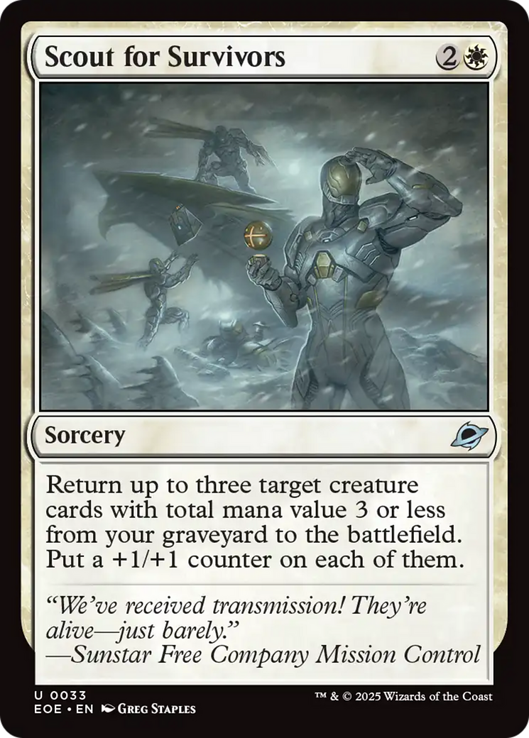 Scout for Survivors [Edge of Eternities] | Anubis Games and Hobby