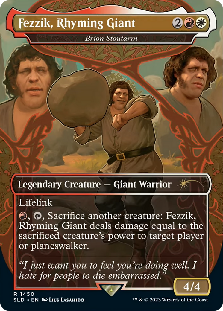 Fezzik, Rhyming Giant - Brion Stoutarm [Secret Lair Drop Series] | Anubis Games and Hobby