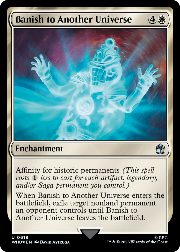 Banish to Another Universe (Surge Foil) [Doctor Who] | Anubis Games and Hobby