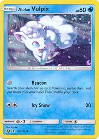 Alolan Vulpix (21a/145) (Alternate Art Promo) [Sun & Moon: Guardians Rising] | Anubis Games and Hobby