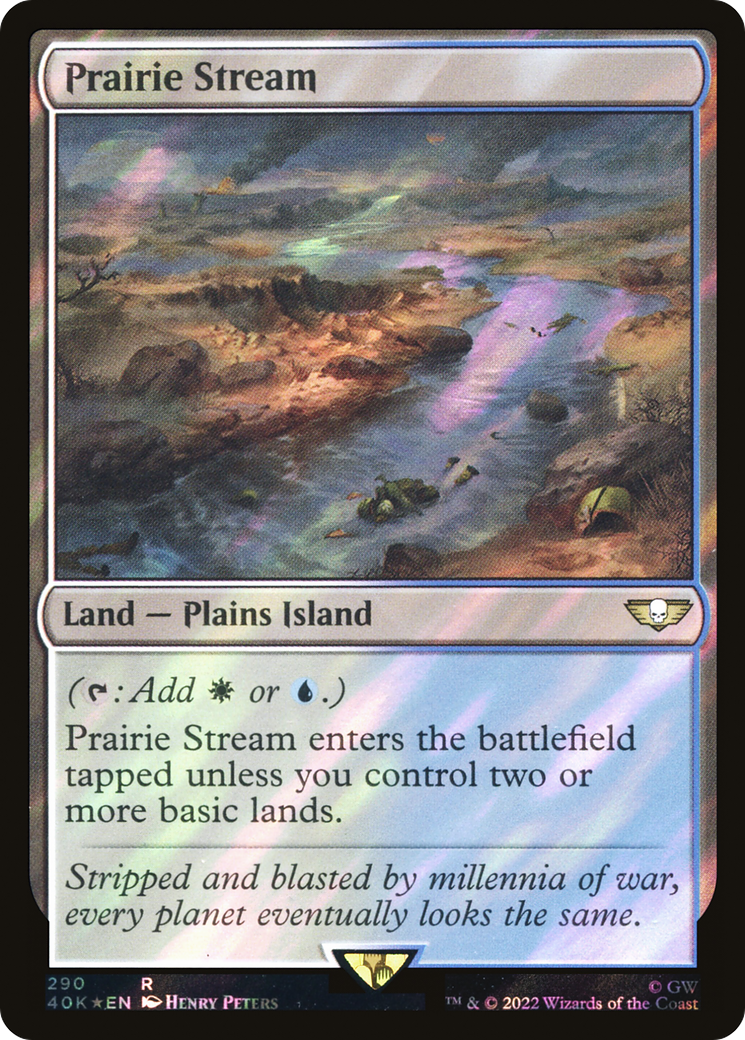 Prairie Stream (Surge Foil) [Marvel Super Heroes Commander] | Anubis Games and Hobby