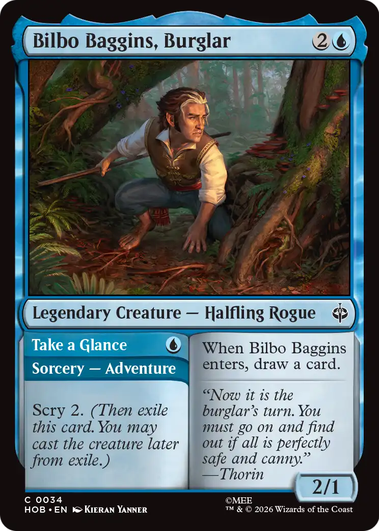 Bilbo Baggins, Burglar [The Hobbit] | Anubis Games and Hobby