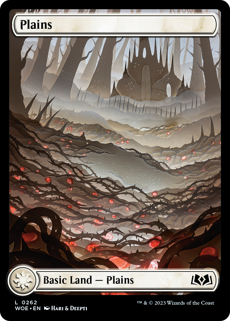 Plains (262) (Full-Art) [Wilds of Eldraine] | Anubis Games and Hobby