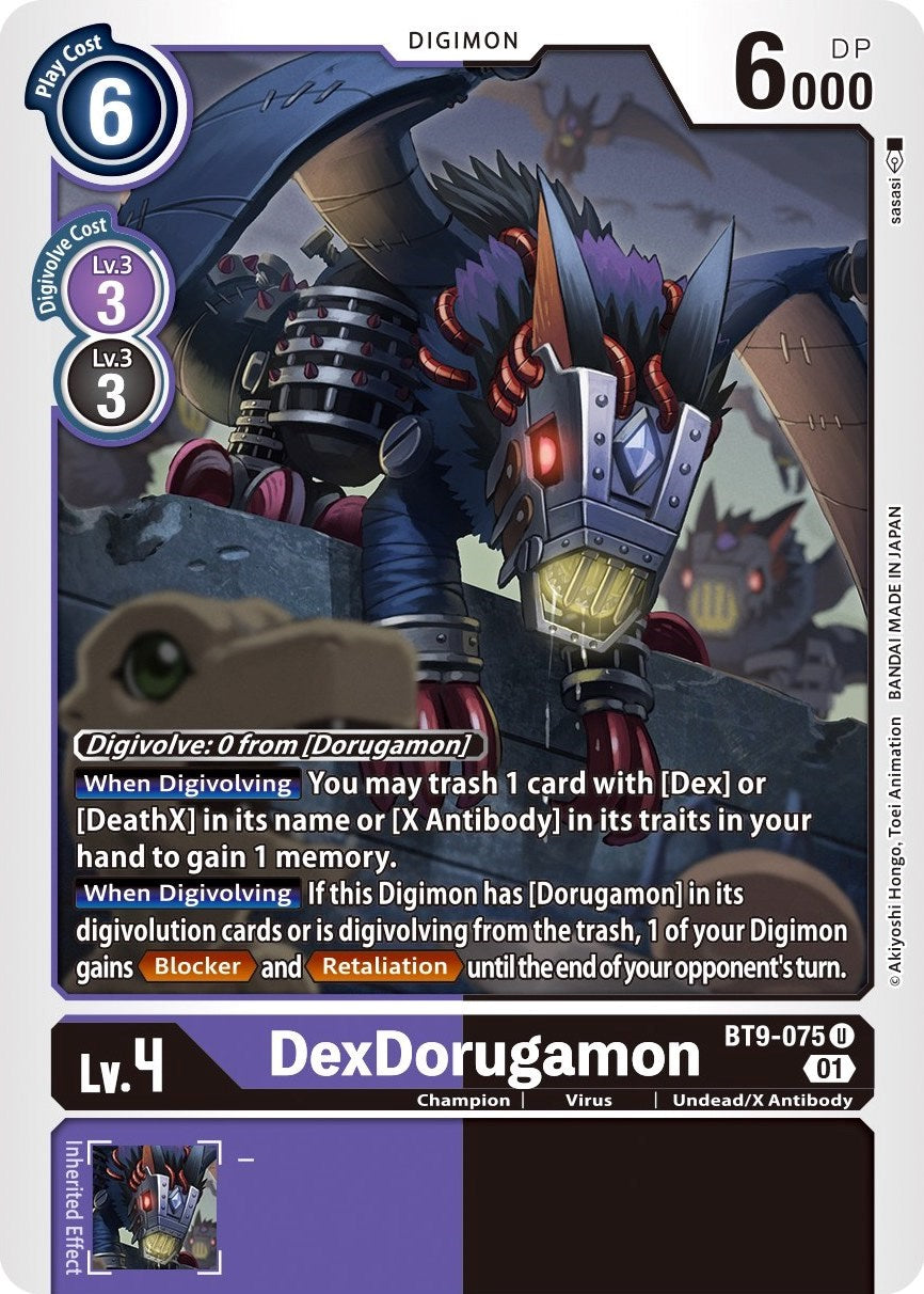 DexDorugamon [BT9-075] [X Record] | Anubis Games and Hobby