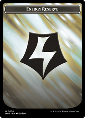 Food // Energy Reserve Double-Sided Token [Modern Horizons 3 Tokens] | Anubis Games and Hobby